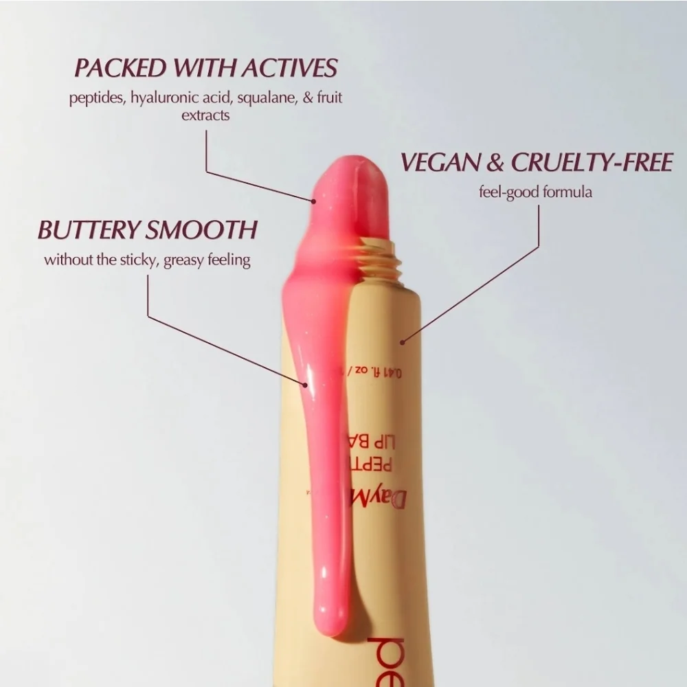 NIB Persona DayMask Peptide Lip Balm in Color June